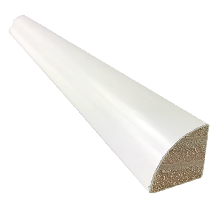 Accomplished White Primed Wooden Quarter Round