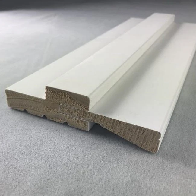 State Of The Art White Gesso Coated Wood Door Frames For Doors