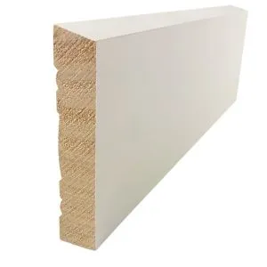 قالب چوبی با رنگ سفید