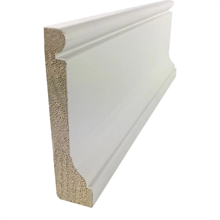 Baseboard Wood Pine Molding White Primed Moulding