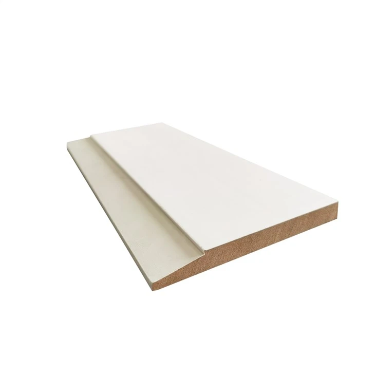 Primed MDF Moulding Baseboard For Flooring